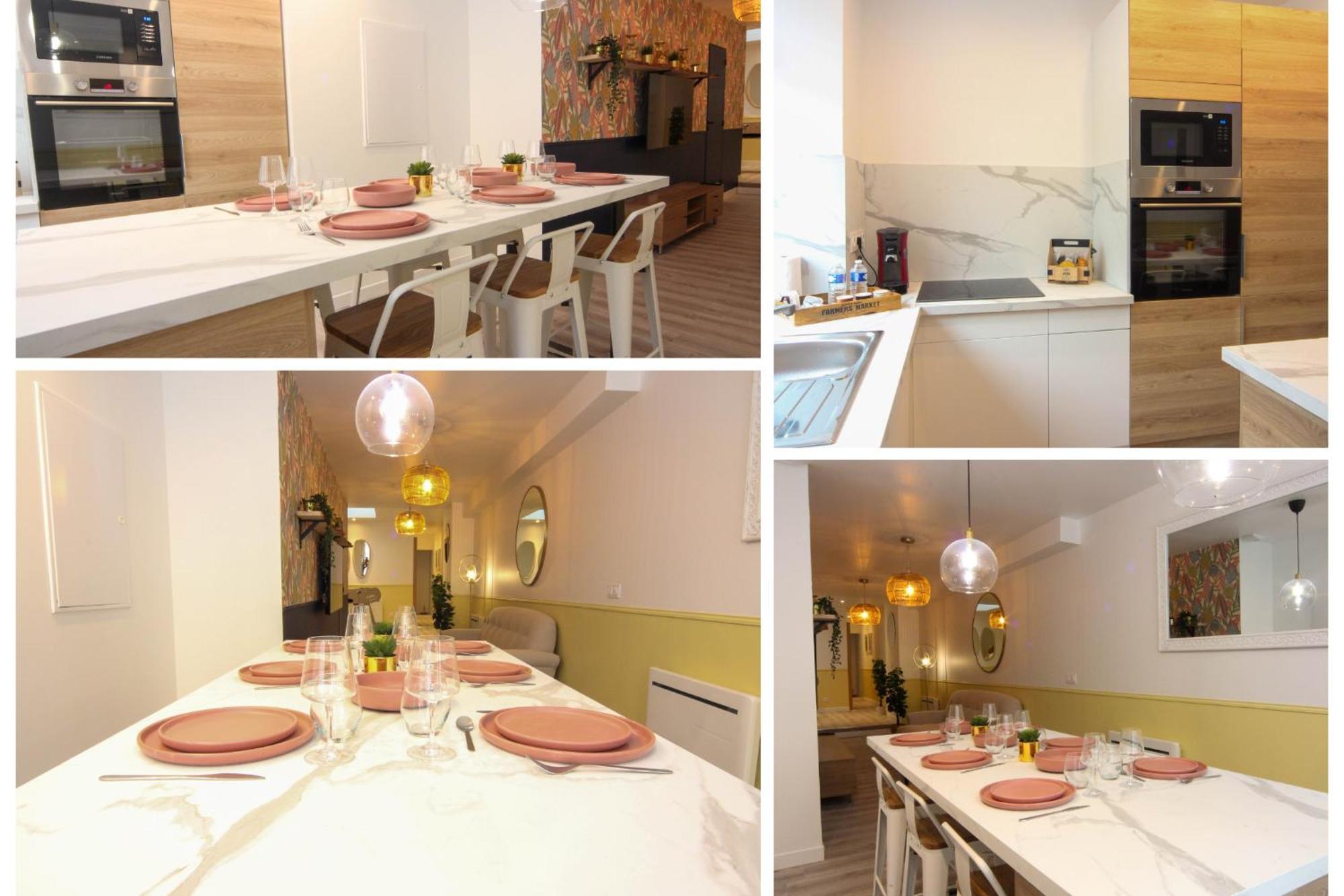 Au Nouveau Boulonnais - 4 Appartements Charmants Pour Couples, Familles Et Groupe D'Amis, Vieille Ville Et Centre Ville De Boulogne Sur Mer 外观 照片