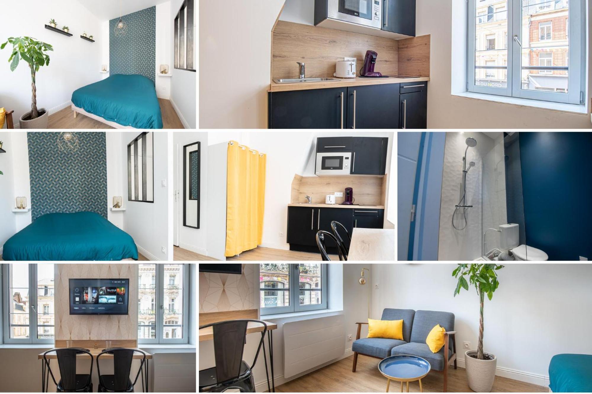 Au Nouveau Boulonnais - 4 Appartements Charmants Pour Couples, Familles Et Groupe D'Amis, Vieille Ville Et Centre Ville De Boulogne Sur Mer 外观 照片